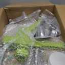 Button Maker Machine - Multiple Sizes 1.25in+2.25in, Kit for DIY Gifts, Button Press Machine with Free 200PCS 32-58mm Supplies & 2 Circle Cutter