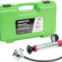OEMTOOLS 27069 Cooling System Pressure Test Pump, Near Universal Cooling System Pressure Tester, Diagnose and Locate Leaks, Compatible with Most Adapters