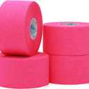 OK TAPE Athletic Sports Tape4 Packs) - 45ft Per Roll Very Strong Tape for Athlete & Sport Trainers & First Aid Injury Wrap, Perfect for Fingers Ankles Wrist on Bat, Hockey Stick - Pink
