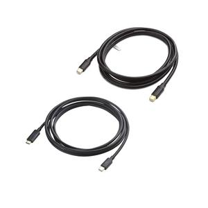 Cable Matters Mini DisplayPort to Mini DisplayPort Cable in Black 6 Feet - 4K Resolution Ready & Unidirectional USB C to Mini DisplayPort Cable (USB C to Mini DP Cable)