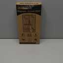 Magnetic Screen Door, Heavy Duty Door Screen Magnetic Closure Keep Bugs Out, Pet & Kid Friendly, Fit Door Size 32" x 82" (Black)