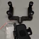 Car Phone Holder Mount, Rear View Mirror Phone Holder, Rotatable and Retractable Phone Holders for Your Car Compatible with iPhone Samsung All 4-7 Inch Cell Phones