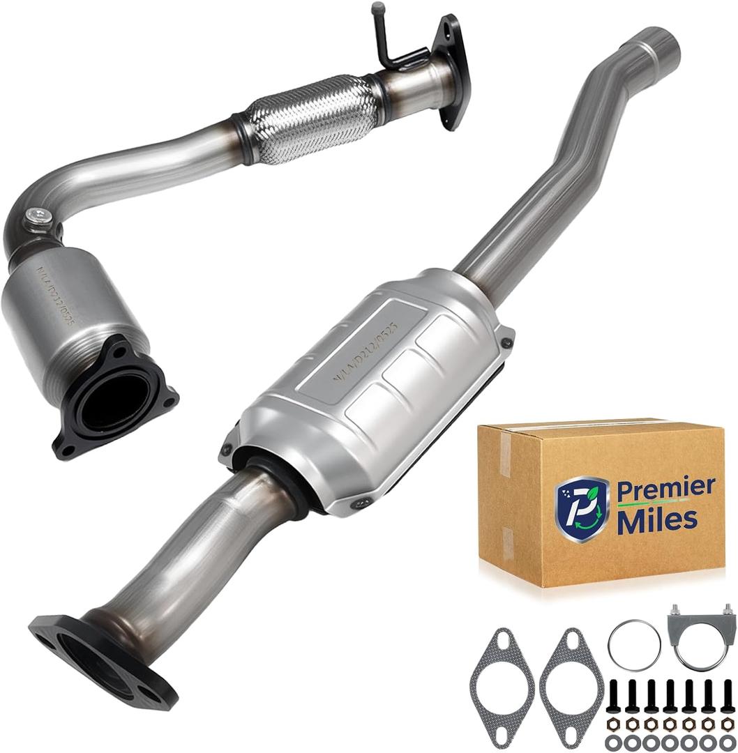 Catalytic Converter Compatible with Chevrolet Equinox 2010-2014, GMC Terrain 2010-2014 Captiva Sport 2012-2015 2.4L (Front&Rear) (EPA Compliant
