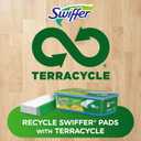 Swiffer Sweep + Mop, Wet Pads Refill, Floor Cleaner for Dirt, Dust, Hair, Cleaning Cloths for Mopping Home, Bathroom, Kitchen, All Purpose Multi-Surface Floor Wipes, Gain, 24ct