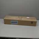 AOSKY Cordless Zebra Blinds for Windows Pull Down Roller Window Shades Dual Layer Light Filtering Privacy for Day and Night, Free-Stop Door Shades for Home Easy to Install (20" W X 72" H, White)