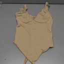 Bodysuits for Women, Tummy Control Full Body Shapewear, Seamless Deep V Neck Thong Body Suit XL