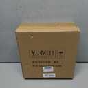 2Pcs Christmas Reindeer Figurines, Resin Reindeer Sculpture, Gold Elk Statues Decor for Living Room Bedroom Bathroom Bookshelf Office Desktop Cabinets (Gold, S)