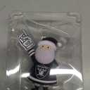 Hallmark NFL Las Vegas Raiders Santa Fan Christmas Ornament, Gifts for Sports Fans