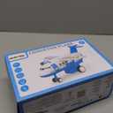 Airplane Toys for Toddlers 2-4 - Boy Toy Car Race Tracks for Kids Ages 3-5 with 8 Small Car Toys, Toddlers Educational Toy, Birthday Gifts for Boys 3-5