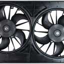 TYC 621570 Cooling Fan Assembly Compatible with 2007-2010 Chrysler Sebring Conv