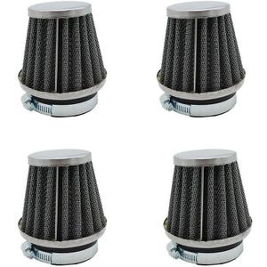 4PCS Universal Motorcycle Replacement 35mm Air Pod Intake Filters for Yamaha Honda Suzuki Kawasaki Motorcycles Dirt Bike ATV Moped Pit Bike Scooter Vintage