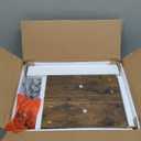 Under Bed Storage with Wheels, 2-Pack Under Bed Shoe Storage Organizer Drawer, Composite Wood Organizer for Shoes Clothes Containers in Bedroom for Clothes,Shoes(Brown)