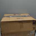 Bedsure Donut Large Dog Bed - Washable Faux Fur with Corduroy Fleece & Anti Slip Bottom, Round Pet Bed with Removable Cover, Cream, 36x36x8 inches