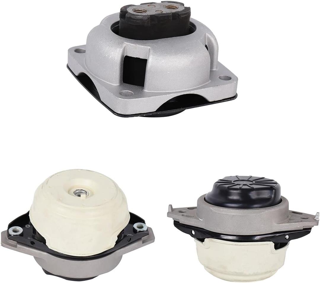 3Pcs Engine Motor Transmission Mount Kit Compatible with Mercedes-Benz GLE400 16-17, Compatible with GLE43 AMG 17-19, Compatible with GLE550e 2016-2018, OE: A4094, A4094, A4096