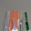 CHRORINE 600Pcs Colorful Paper Chains Strips for Birthday Party Decorations DIY Crafts Supplies (Fresh Color, 1 x 7.08 inches)