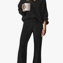 Fall Outfits for Women 2025 Vacation Matching Sweater Lounge Sets Size S