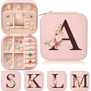 Mothers Day Mom Gifts for Wife Daughter - Stocking Stuffers for Teens Women - Teen Girl Gifts Trendy Stuff Travel Jewelry Box Case Organizer Personalized Christmas Birthday Gift Easter Basket Stuffers