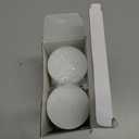 White Pillar Candle Set - 2 Unscented Decorative,Parties, Large Candles, White Candle Columns, Column Candles Clearance or Kwanzaa, 2.4" x 6" (2PC, 6cmX15cm)