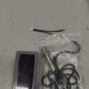 ICSTATION 4 Digital Red LED Tachometer RPM Speed Meter AC 110V-230V Digital Motor Tachometer with Hall Proximity Switch Sensor NPN for Lathe Conveyor Belt