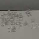 No Adhesive Heavy Duty Curtain Rod Holders with Wide Hook, 5X Stronger Than Adhesive Curtain Rod Hooks,Tension Curtain Rod Bracket for Wall with Pin Guide, Curtain Wall Mount (12 Pack, For 1.25" Rods)