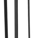 VEVOR Fireplace Tool Set, 3 PCS Fire Tool Set and Holder with Stand, Tongs, Fire Place Poker, Wrought Iron Fireplace Accessories for Campfire Backyard Bonfire Indoor/Outdoor, Black