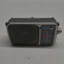 Panasonic Portable AM / FM Radio, Battery Operated Analog Radio, AC Powered, Silver (RF-2400D)