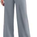 ESOFT Womens Dress Pants 27"/29"/31” Business Work Pants Wide Leg Pull On High Waisted Casual Stretchy Trousers Pockets, XS
