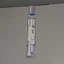 MEXAU 1Pcs Spring Tension Curtain Rod 26-39 inch Spring Tension Rods White Tension Rods Adjustable Spring Rod Extendable Tension Rod For Kitchen, Bathroom, Window, Bookshelf,Closet.