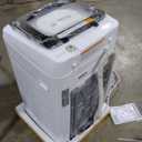 BLACK+DECKER 0.9 Cu. Ft. Portable Washer, 6.6 lb. Capacity Washing Machine for Homes & Apartments, 5 Wash Cycles, Quick Connect Sink Adapter and Drain Hose Included, Transparent Lid, BPWM09W, White