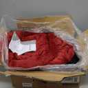 Heybly Cat Tree with Toy, Cat Tower Condo for Indoor Cats, Cat House with Padded Plush Perch, Cozy Hammock and Sisal Scratching Posts, Black and Red HCT004SBR (43.3 inch)