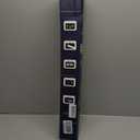 Jigsaw Puzzle Mat Roll Up, Portable Saver Pad 48 x 31 Up to 2000 Pieces, Puzzles Matt Rollup with Non-Slip Rubber Bottom & Smooth Top. (6 Puzzle Sorting Trays & 1 Storage Bag) (Black)