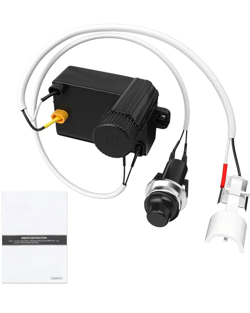 Hisencn 7642 Grill Igniter for Weber Spirit 210 & Spirit 310 Gas Grill Models with Up Front Controls (Model Years 2013 and Newer)