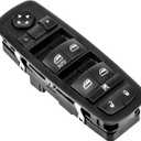PHILTOP Master Power Window Switch Fits for 2011 2012 2013 2014 2015 2016 Journey Front Driver Side Control Door, Replace# 68084001AD, 68084001AB, 68084001AC, Automotive Power Window 8+13 pins