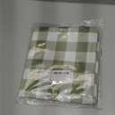 Waterproof Checkered Tablecloth Fabric - Rectangle 58x84 Inch Classic Gingham Buffalo Plaid Table Cloth for Indoor/Outdoor Use - Washable Table Cover for Kitchen, BBQs, and Parties