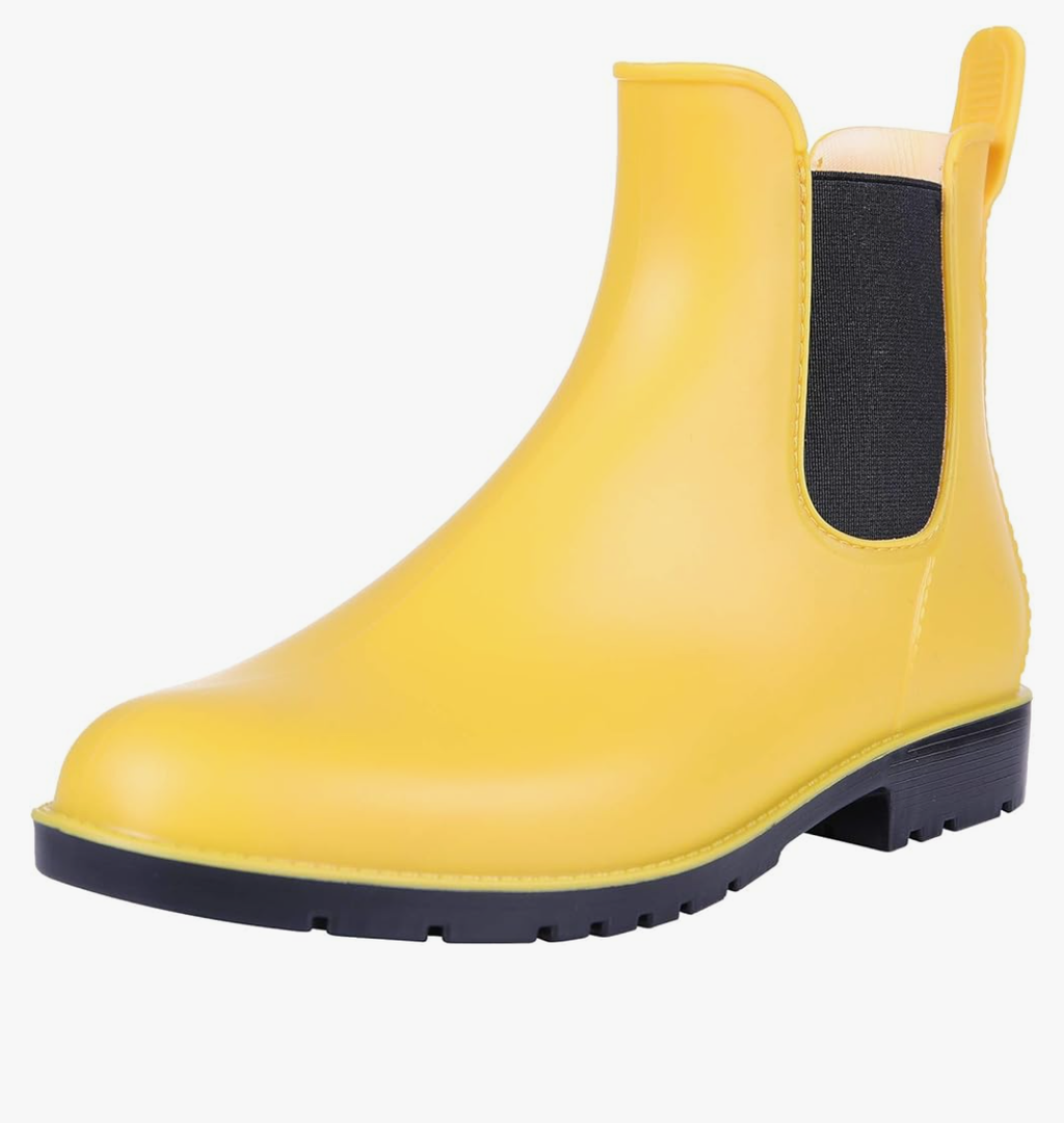 GoGo Adult Garden Bootie Shoes - Yellow, 10