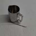 Milk Frothing Pitcher Steaming Pitchers Stainless Steel Milk/Coffee/Cappuccino/Latte Art Barista Steam Pitchers Milk Jug Cup with Art Pen, 12oz