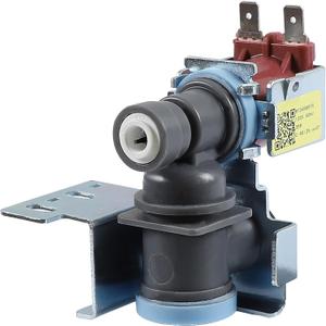 WPW10498976 W10498976 Refrigerator Ice Maker Water Inlet Solenoid Valve for Whirlpool Maytag Kenmore W10420082 WPW1049897 W10498974 AP6022334 PS11755667 K-78200 IMV-576 k-78186 K-78186-AM 2315508