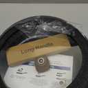 Vinchef Nonstick Deep Frying Pan Skillet with Lid, 11in/5Qt Saute Pan, German 3C+ Ceramic Coating Technology, Heat Indicator, Induction Compatible (Black)