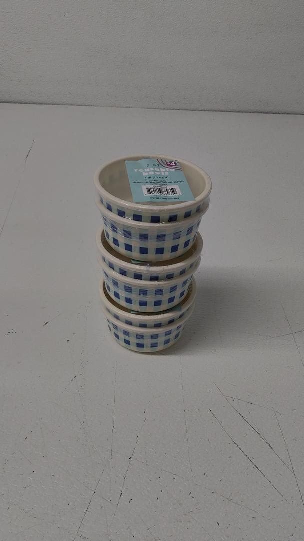 2Ct Reusable Bowls 4 In 3 Pack