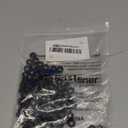 M6 Black Hex Nuts, Stainless Steel 304 (18-8) Black Coating Hex Nut, 100pcs