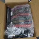 11Feet 5 LED Super Jumbo Christmas String Lights or Pathway Marker Lights, Outdoor Xmas Decorations- Jumbo C9 Hanging Lights Waterproof Lawn Dec for Holiday Home Tree Roof Yard Garden, Multicolor