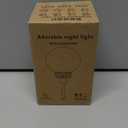 Night Light for Kids, Voice Control Moon Lamp for Nursery - USB Plug-in Bedroom Bedside Portable Cute Light for Breastfeeding for Adults Kids Bedroom Bathroom Decorations