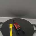 Korean BBQ Grill, Nonstick Round Griddle Pan with Bag, 12 Inch 6 Layer Coating BBQ Griddle, Cast Iron Griddles for Stove Top, Induction, Outdoor Camping, Tawa Roti Pan
