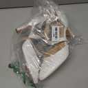 Women's comfortable 3In heel Pumps Closed Toe Dress shoes for Women (WHITE PU 8.5)