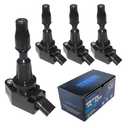 HENGCOOL UF764 Ignition Coil Packs Set of 4 Compatible with Hyundai & Kia L4 2.0L 2.4L 2015 2016-2019 Sonata Santa Fe Sport Tucson Optima Sportage Sorento Stinger Replace 27300-2GGA0 GN10730