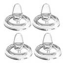 Sippy Spout Nipples for Philips Avent Natural Baby Bottles, Trainer Sippy Cup 100% Food Grade Silicone Soft Nipple, 6m+, Pack of 4