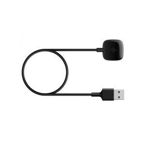 Fitbit Smartwatch Charging Cable for Sense 2, Sense, Versa 4 and Versa 3, Official Product, Black