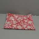 90 Round Red Floral 100% Cotton Hand Block Print Tablecloth, Rectangle Washable Table Cover - Dining, Parties, Outdoors, Weddings, Thanksgiving, Christmas Parties Decor, Dining Party Buffet