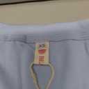 Beaully Women's Long Sleeve Crew Neck V Notch Ribbed Slim Fitted Casual Basic Top 6118 Light Blue XS
