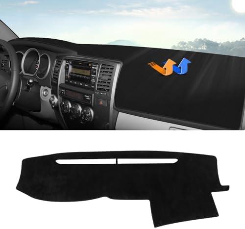 Autorder Dashboard Cover Mat for Toyota 4Runner 2003 2004 2005 2006 2007 2008 2009 Accessories Dash Cover Upgrade Velvet Dash Mat Sunshade Glare UV Rays Protector (Without Dash Speaker)